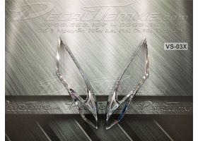 Chụp xi nhan trước Vision mạ chrome