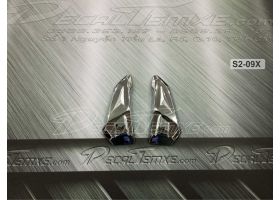 Ốp gác chân nhỏ Sh 2012 mạ chrome