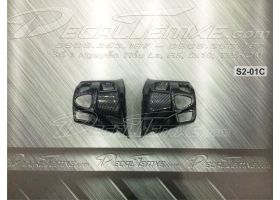 Ốp cùm tay lái SH 2012 sơn carbon