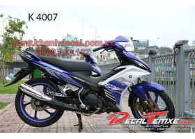 Tem Exciter 2012 LC135 xanh trắng