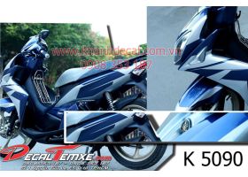 Tem Nouvo 4 phối xanh trắng