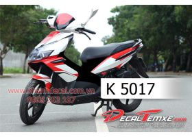 Tem Airblade 2010 trắng đỏ