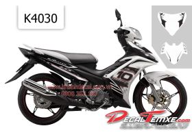 Tem Exciter 2012 số 10 đen trắng