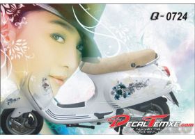 Tem Vespa Bông Hoa 0724