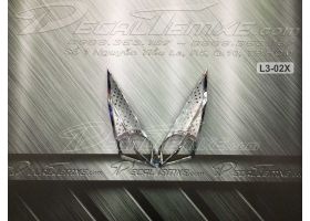 Ốp xi nhan sau Lead 2013 mạ Chrome