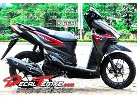 Tem Vario hoa văn đỏ đen