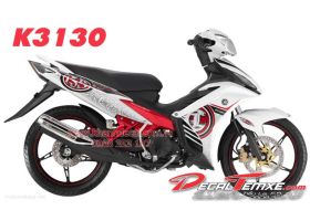 Tem Exciter 2012 LC135 trắng đỏ