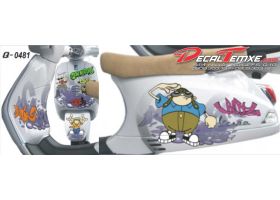 Tem Vespa Hoạt Hình Hip Hop