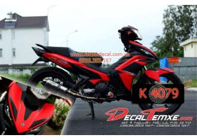 Tem Exciter 2012 RC đỏ đen
