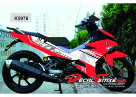  Tem Exciter 150 Ducati trắng đỏ