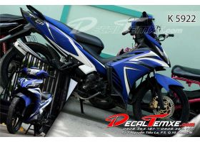 Tem Exciter 2012 phối xanh trắng