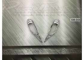 Chụp xi nhan trước SH mode mạ chrome