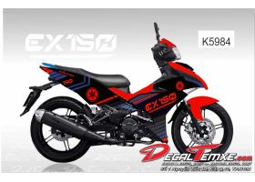 Tem Exciter 150 Sọc thể thao