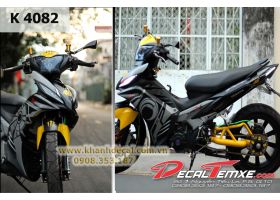 Tem Exciter 2012 Monster đen xám