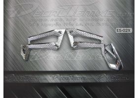 Ốp Gác Chân Exciter 150 mạ Chrome