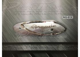 Ốp che pô Nozza Grande mạ Chrome