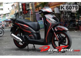 Tem Sh2008 phối đen đỏ