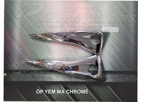Ốp yếm NVX mạ chrome