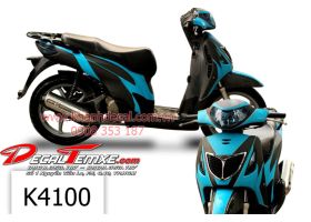 Tem Sh2007 phối đen xanh