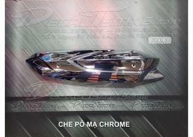 Ốp che pô NVX mạ chrome