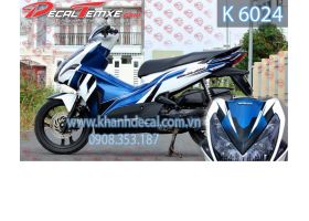 Tem AirBlade 2011 Trắng Xanh