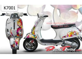 Tem Vespa Sắc Màu 7001