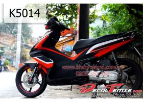 Tem Airblade 2010 đỏ trắng đen