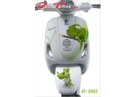 Tem Vespa Hoạt Hình Con Ếch