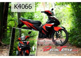 Tem Exciter 2012 phối đen đỏ trắng
