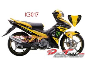Tem Exciter 2012 Monster Dewalt vàng đen