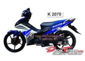 Tem Exciter 2012 GP xanh trắng