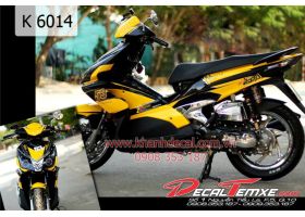 Tem Airblade 2010 Monster Vàng Đen