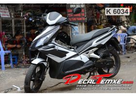 Tem Airblade 2010 Trắng Đen