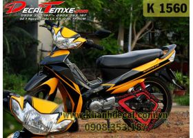 Tem Sirius phối đen vàng