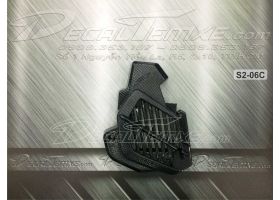 Ốp quạt gió SH 2012 sơn carbon 