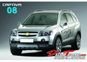 Tem Captiva logo Chevrolet