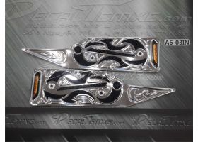 Thảm lót chân Air blade 2016 bằng inox
