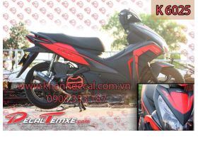 Tem Airblade 2011 Đỏ Đen
