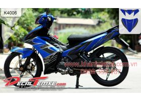 Tem Exciter 2012 Denso xanh đen