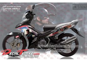 Tem Exciter 2012 Captain America
