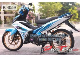 Tem Exciter 2012 LC xanh ngọc