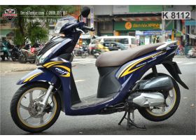 Tem Vision 2014 hoạ tiết vàng 