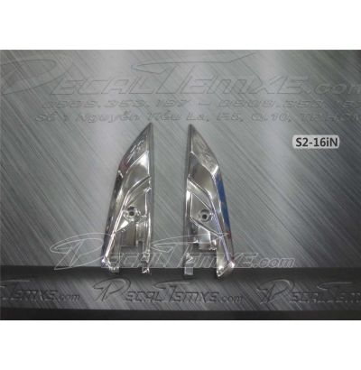 Ốp gác chân lớn SH 2012 bằng inox