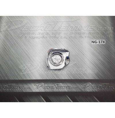 Ốp nắp xăng Nozza Grande mạ chrome