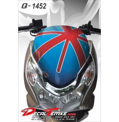 Tem Mặt Nạ PCX Cờ Anh