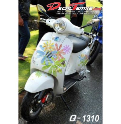 Tem Vespa Bông Hoa 1310