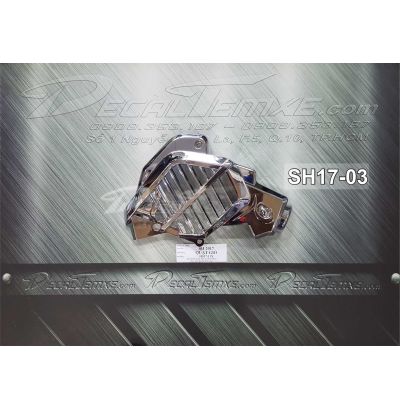 Ốp quạt gió sh 2017 mạ Chrome