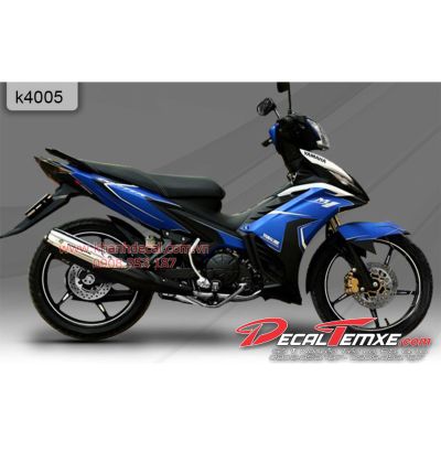 Tem Exciter 2012 M1 xanh đen
