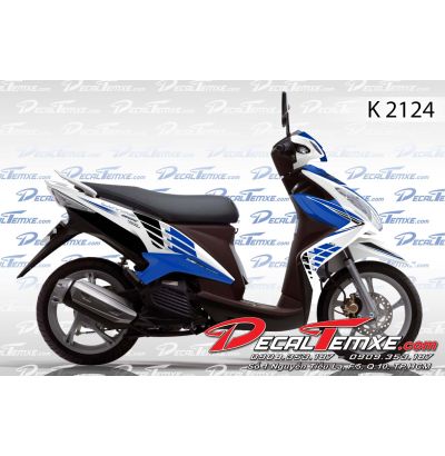 Tem Luvias xanh đen trắng