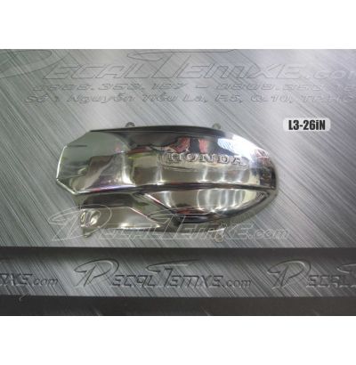 Ốp che lốc máy Lead 2013 bằng inox (loại nhỏ)